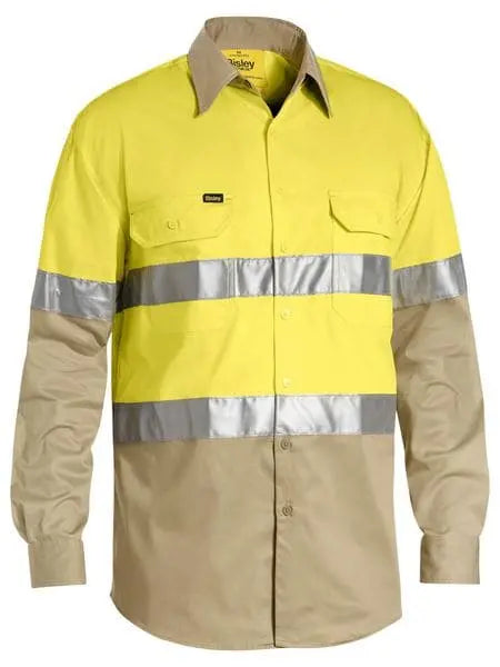 Bisley 3M Taped Cool Lightweight Hi Vis Shirt BS6696T - City Workwear
